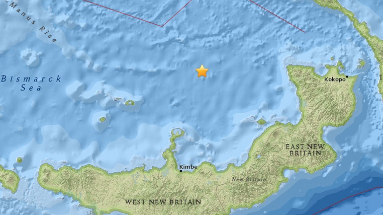 Παπούα Νέα Γουινέα: Ισχυρή σεισμκή δόνηση 6,6 βαθμών