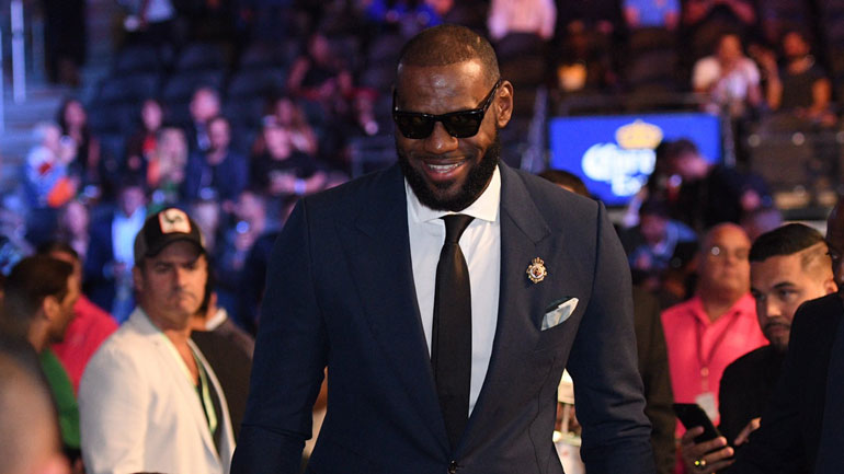 O σούπερ σταρ του ΝΒΑ, ΛεΜπρον Τζέιμς