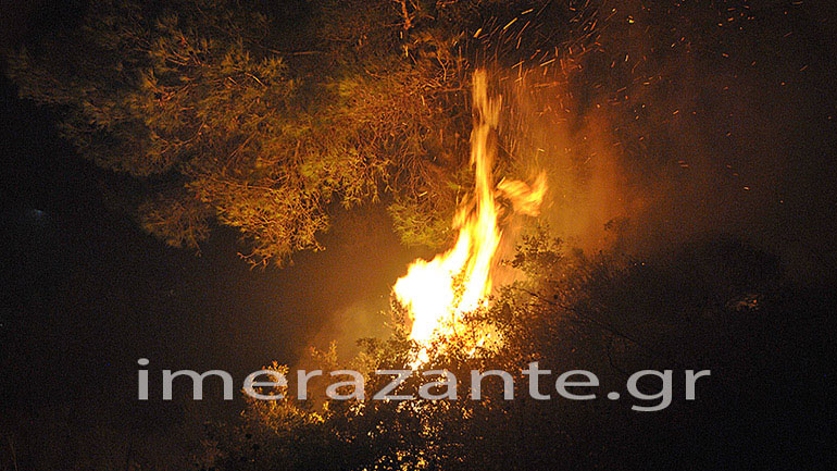 Zάκυνθος: Nύχτα κόλασης στις Μαριές