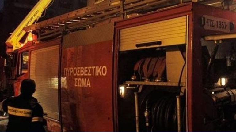 Πυρκαγιά κοντά στο Μαλανδρίνο Φωκίδας