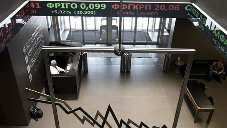 Πτωτικές τάσεις στο Χρηματιστήριο Αθηνών