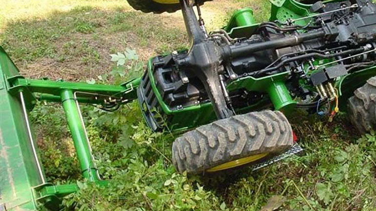 Τραγωδία στη Λάρισα: Νεκρός 58χρονος που έπεσε σε γκρεμό με τρακτέρ