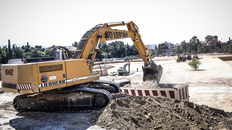 Συνεχίζονται τα έργα στη Νέα Φιλαδέλφεια