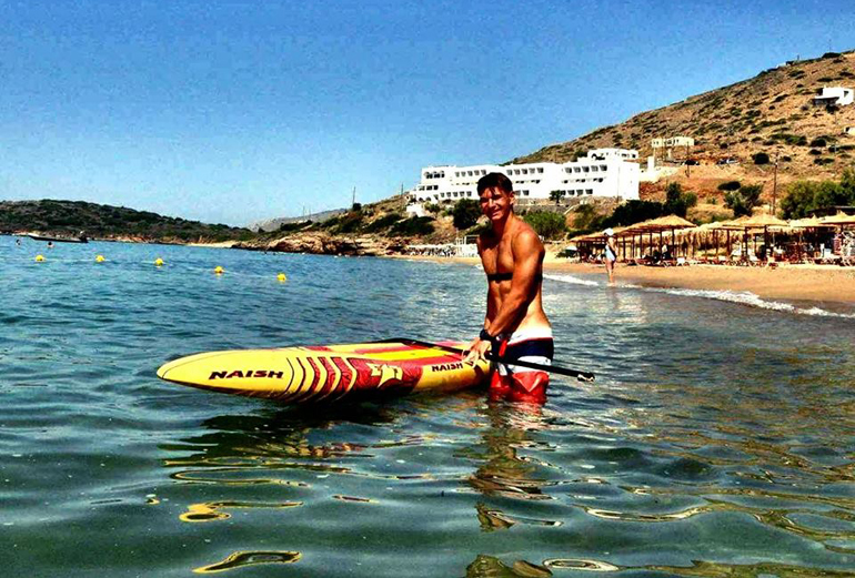 Ο Νίκος Συρίγος