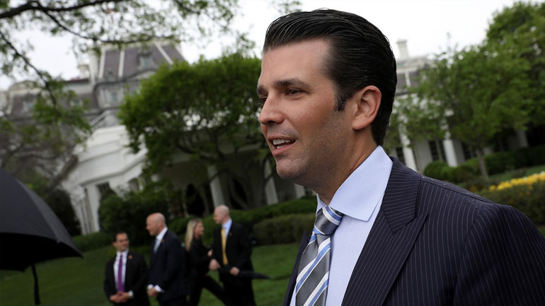 Ντόναλντ Τραμπ τζούνιορ: Θα καταθέσει ενώπιον επιτροπής της Γερουσίας για τις σχέσεις του με τη Ρωσία