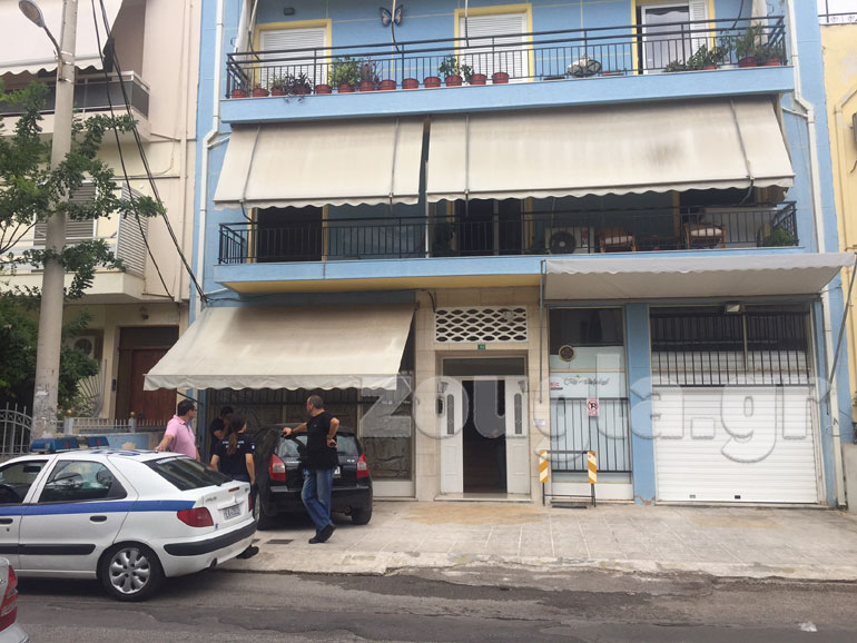 Το διαμέρισμα 1ου ορόφου όπου διέμεναν πατέρας και κόρη 