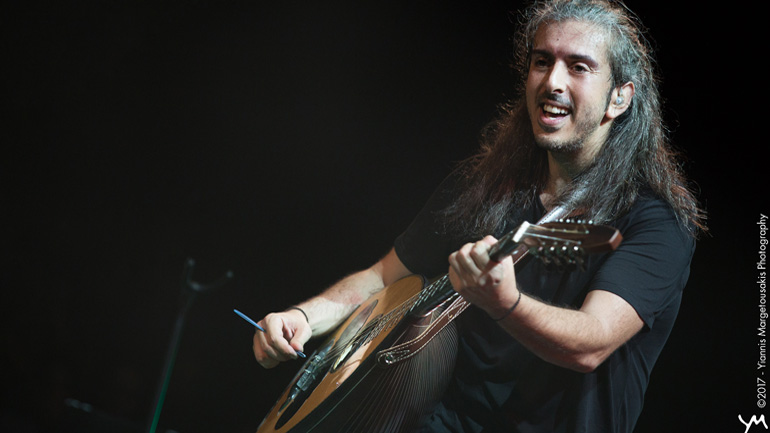 Ο Γιάννης Χαρούλης στo Φράγμα Θέρμης