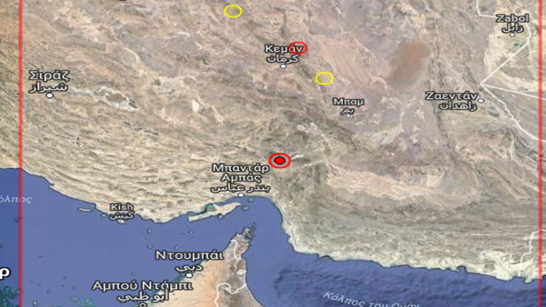 Σεισμός 5,1R στο νότιο Ιράν Σεισμός 5,1R στο νότιο Ιράν