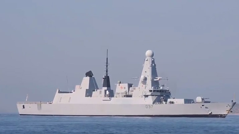 Στον Πειραιά το βρετανικό αντιτορπιλικό «HMS Duncan D37»