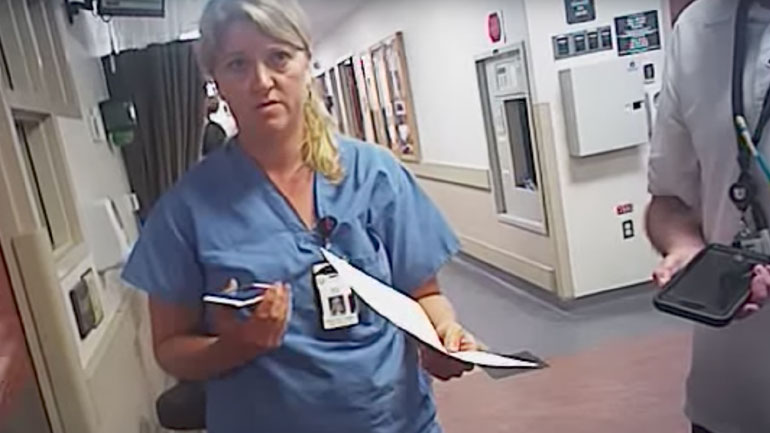 ΗΠΑ: Σκάνδαλο προκάλεσε αστυνομικός στη Γιούτα ο οποίος προχώρησε σε βίαιη προσαγωγή νοσοκόμας