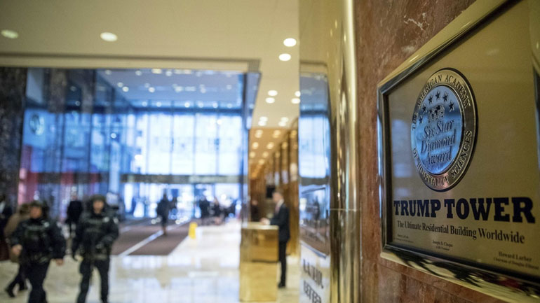 Δεν υφίσταται κανένα αποδεικτικό στοιχείο που να συνδέεται με υποκλοπές τηλεφωνικών συνδιαλέξεων στον Πύργο Τραμπ