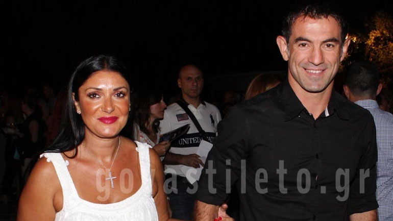 Γιώργος Καραγκούνης: Σε μια σπάνια δημόσια εμφάνιση με τη σύζυγό του