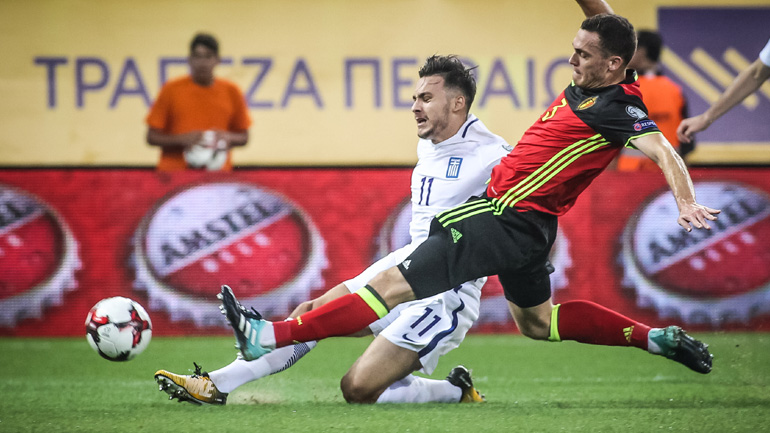 Λύγισε η Εθνική, ήττα με 2-1 από το Βέλγιο