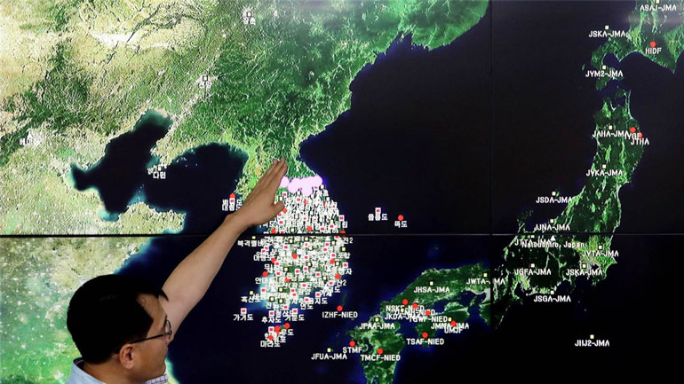 «Δεν αμφιβάλλουμε ότι η Πιονγκγιάνγκ πραγματοποίησε δοκιμή ενός πυρηνικού μηχανισμού»