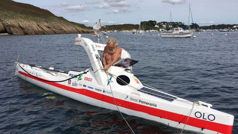 Συνταξιούχος Πολωνός διέσχισε με καγιάκ, για τρίτη φορά, τον Ατλαντικό