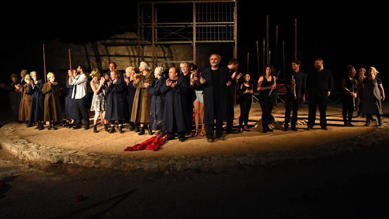 «Επτά επί Θήβας» του Αισχύλου από το Θεατρικό Εργαστήρι της Ένωσης Μικρασιατών Θήβας