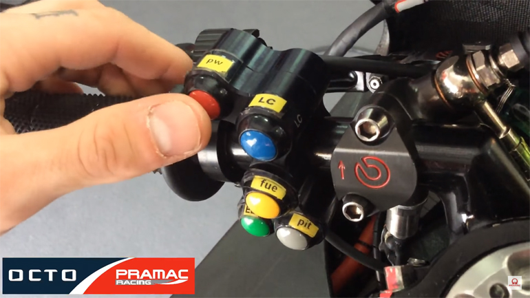 MotoGp : Τι κάνουν άραγε τα κουμπιά στο τιμόνι;