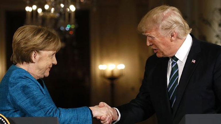 Τα είπαν Μέρκελ-Τραμπ για την Βόρεια Κορέα