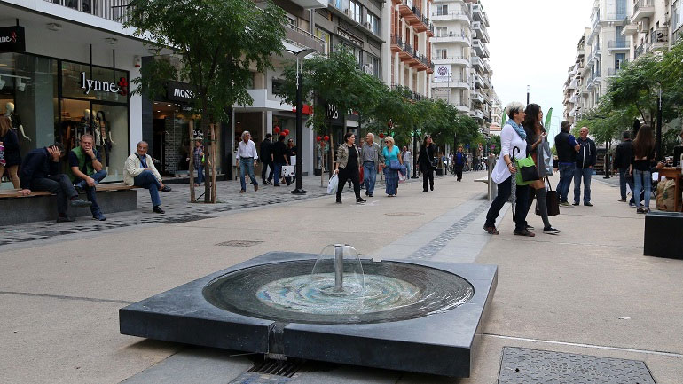 Θεσσαλονίκη: Πιλοτική πεζοδρόμηση της Αγίας Σοφίας