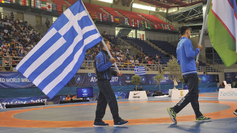 Πάλη: To βίντεο που… μάγεψε στην τελετή έναρξης του Παγκοσμίου