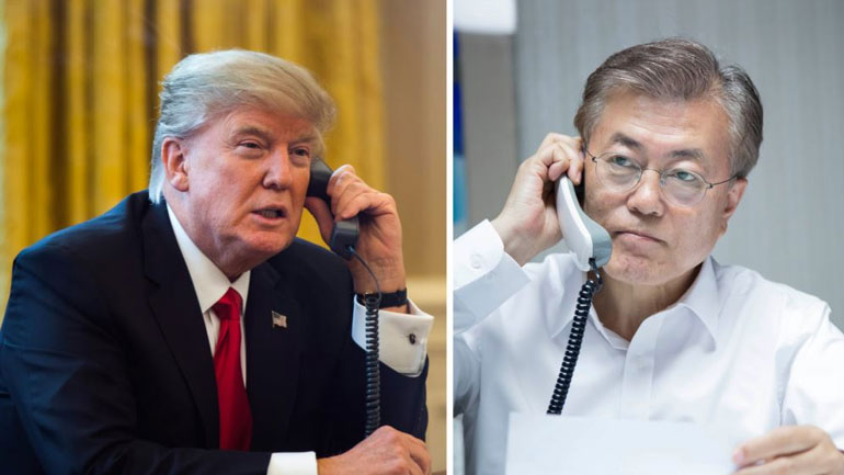 Ο Τραμπ εγκρίνει την πώληση όπλων στη Νότια Κορέα