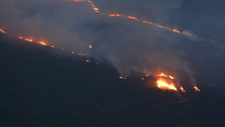 Νέα πυρκαγιά στη Ζάκυνθο