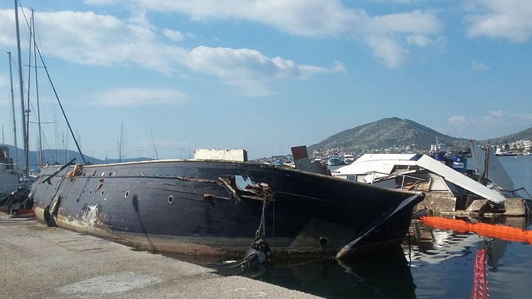 Τραυματισμός εργάτη σε χώρο του ναυπηγείου Σαλαμίνας Τραυματισμός εργάτη σε χώρο του ναυπηγείου Σαλαμίνας