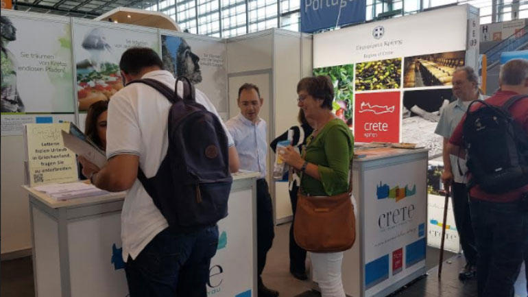 Πόλος έλξης η Κρήτη σε διεθνή έκθεση εναλλακτικού τουρισμού στη Γερμανία