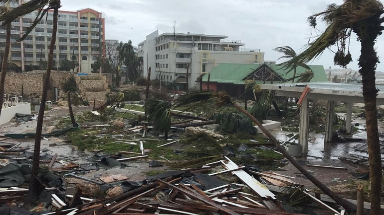 Τουλάχιστον έξι νεκροί στον Άγιο Μαρτίνο από τον κυκλώνα Ίρμα