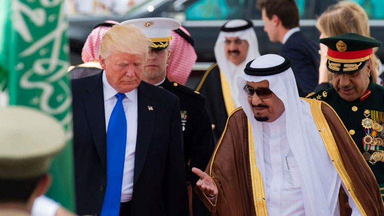 Επίσκεψη του βασιλιά της Σαουδικής Αραβίας στον Λευκό Οίκο στις αρχές του νέου έτους