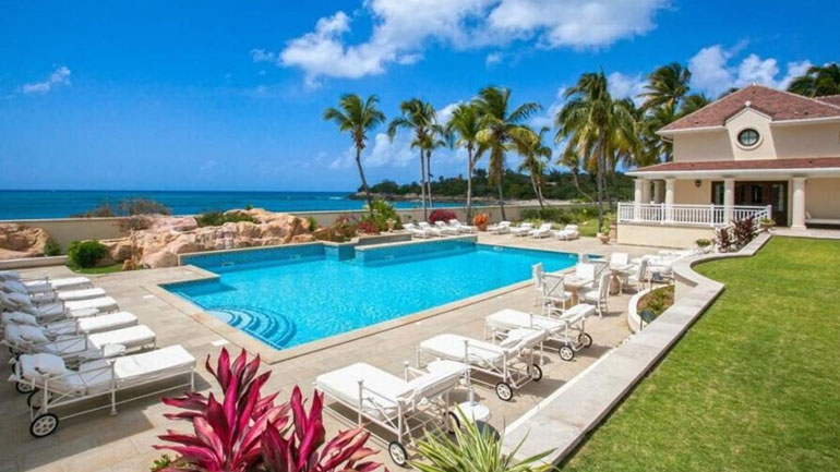 Η πολυτελής έπαυλη του Τραμπ στον Άγιο Μαρτίνο