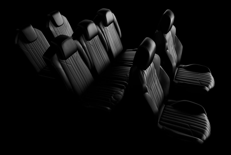 H διάταξη των 7 θέσεων του Peugeot 5008