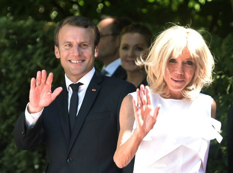 Εμανουέλ Μακρόν - Μπριζίτ Τρονιέ