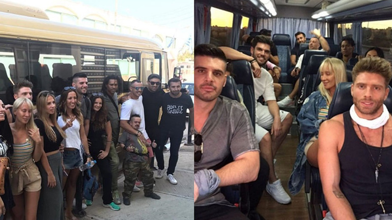 Οι διάσημοι του Survival Secrets στον δρόμο για Κουρούτα Οι διάσημοι του Survival Secrets στον δρόμο για Κουρούτα