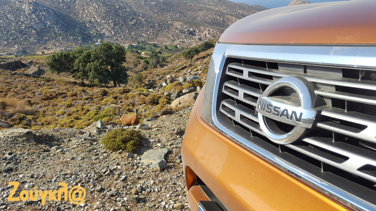 Ακόμα και οι... κατσίκες κοντοστέκονται για να το δουν. Ιδίως όταν έχουν το ίδιο χρώμα!