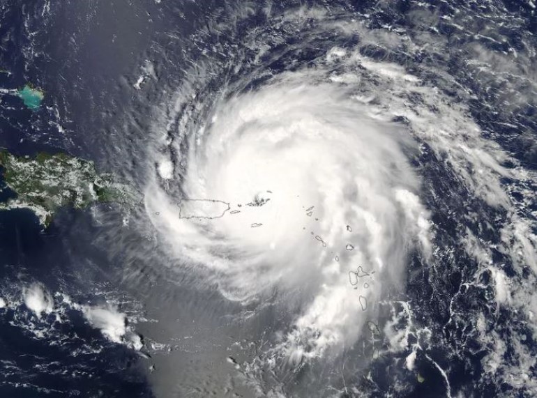 Ο τυφώνας Ίρμα