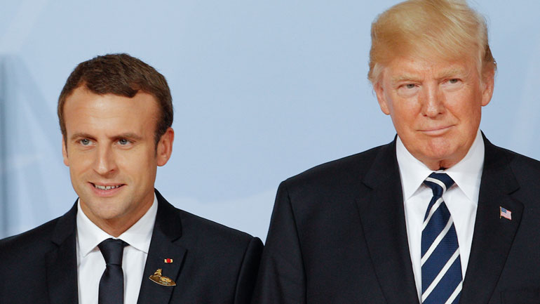 Κυκλώνας Ίρμα: Τα συλλυπητήριά του εξέφρασε ο Τραμπ στον Μακρόν