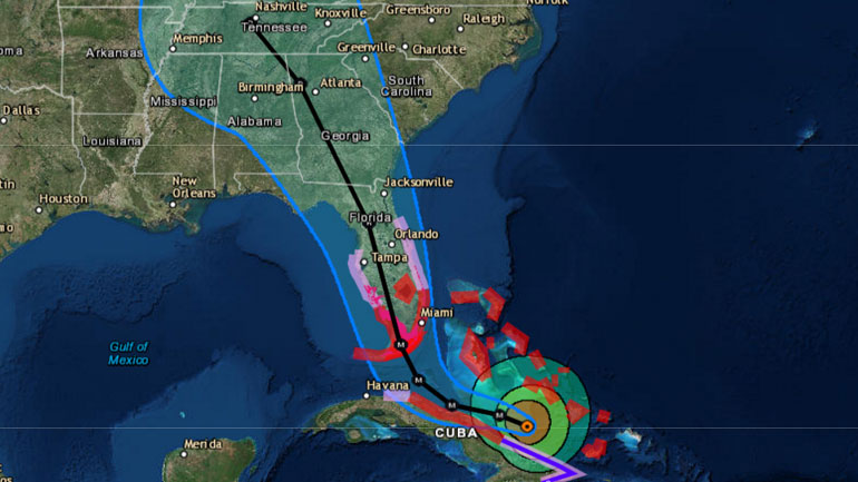 Κούβα: Ο κυκλώνας Ίρμα ενισχύθηκε ξανά στην κατηγορία 5