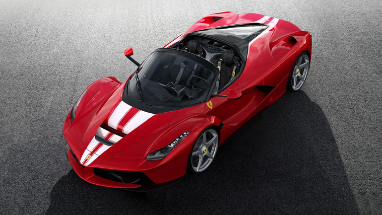 Έδωσε μία περιουσία για την τελευταία LaFerrari Aperta