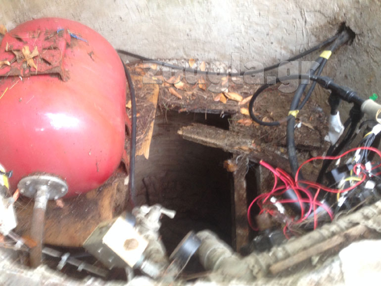 Το πηγάδι, βάθους 30 μέτρων, με νερό, μέσα στο οποίο έπεσε ο 7χρονος