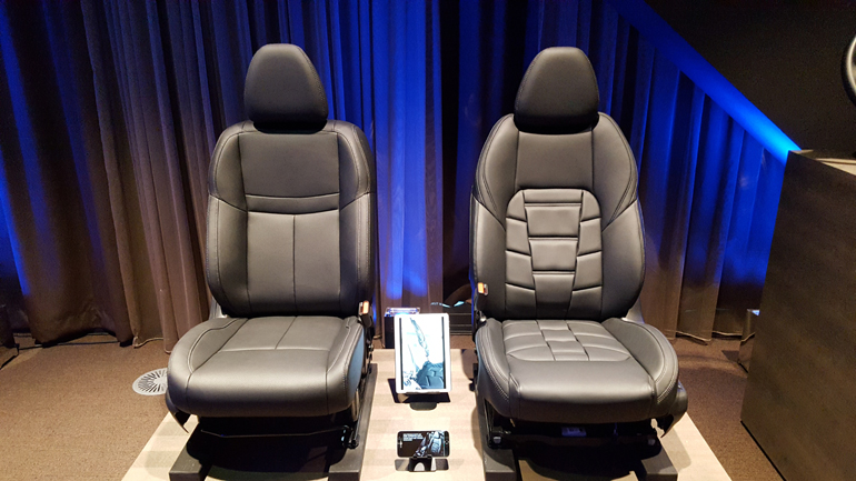 Οι διαφορές στα καθίσματα. Πριν (αριστερά) και μετά...