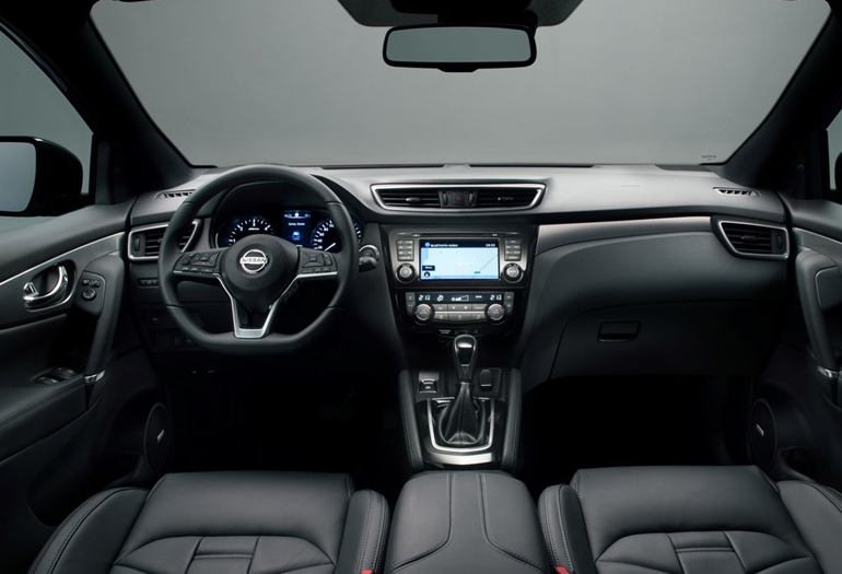 Το εσωτερικό του ανανεωμένου Nissan Qashqai