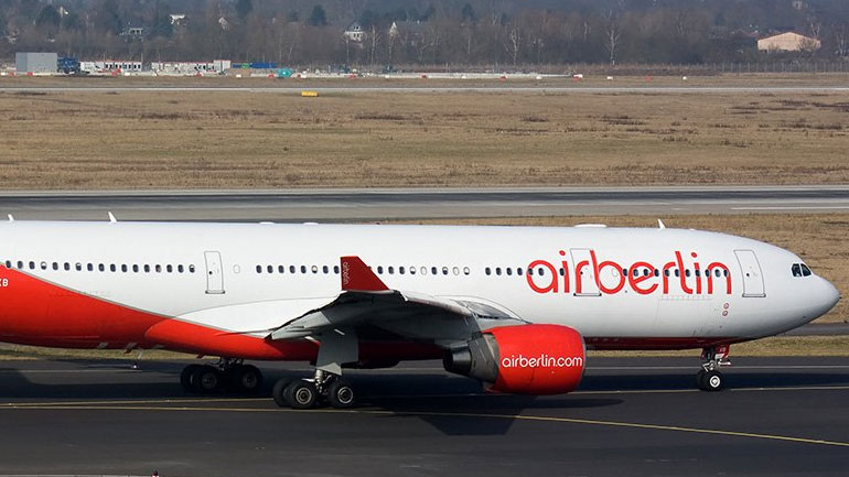 Ακυρώνονται δεκάδες πτήσεις της Air Berlin λόγω ασθένειας των πιλότων