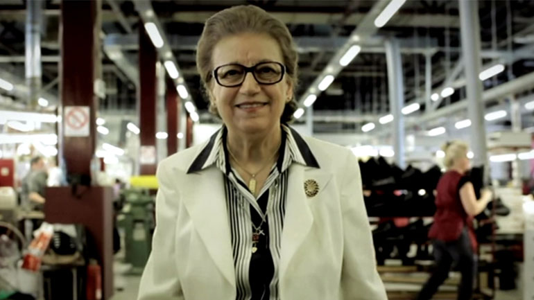 Παρά το προχωρημένο της ηλικίας της, η Μίνα Φειδά παλεύει για τη διάσωση της εταιρείας και των θέσεων εργασίας σε μια δύσκολη εποχή