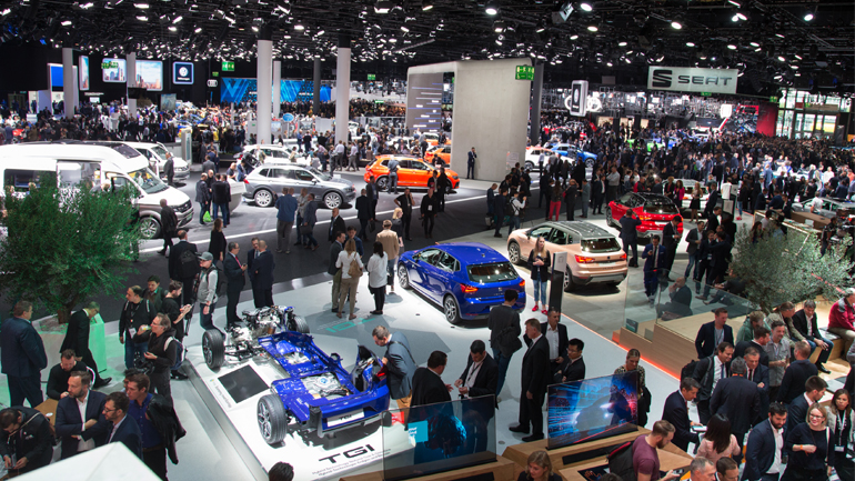 Φωτογραφικό αφιέρωμα από την έκθεση αυτοκινήτου της Φρανκφούρτης