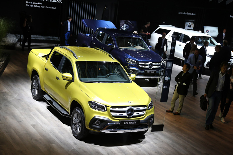 Το νέο pick up της Mercedes με την ονομασία X-Class έρχεται στην Ελλάδα τον Νοέμβριο
