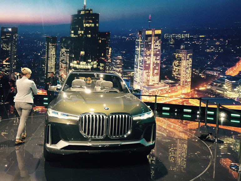 Το... θωρηκτό της BMW φέρει την ονομασία Χ7. Προς το παρόν είναι πρωτότυπο...