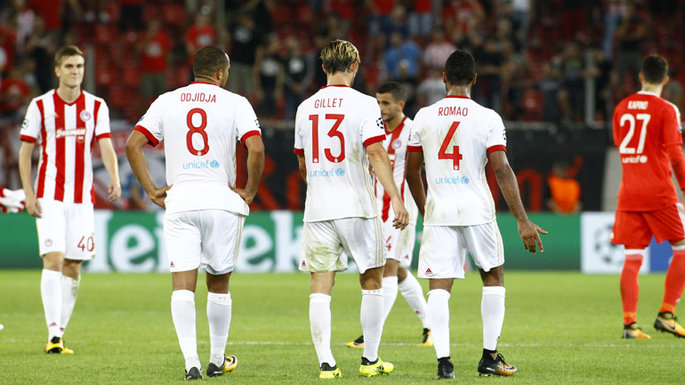 Κατώτερος των προσδοκιών ο Ολυμπιακός, ήττα με 3-2 από τη Σπόρτινγκ