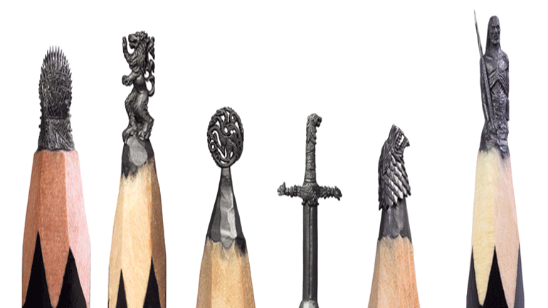 Το «Game of Thrones»… σε μύτες μολυβιών