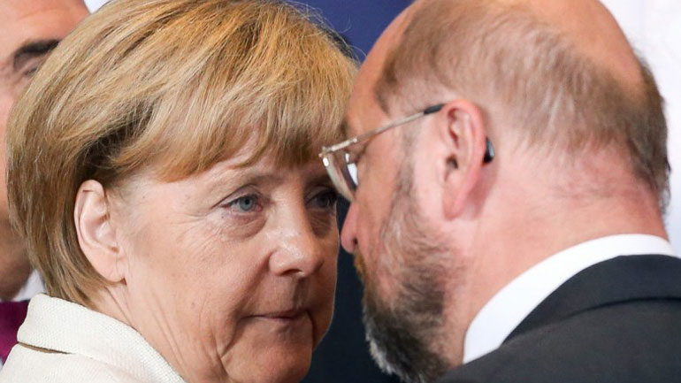 Μέρκελ: «Όχι» στην πρόταση Σουλτς για δεύτερο debate